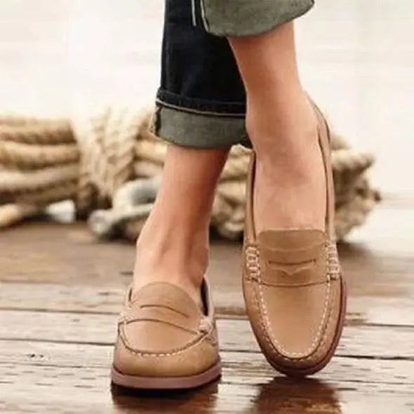 Mocassins Penny Classiques Pour Femmes Élégance Intemporelle Et Confort Optimal Amawinc