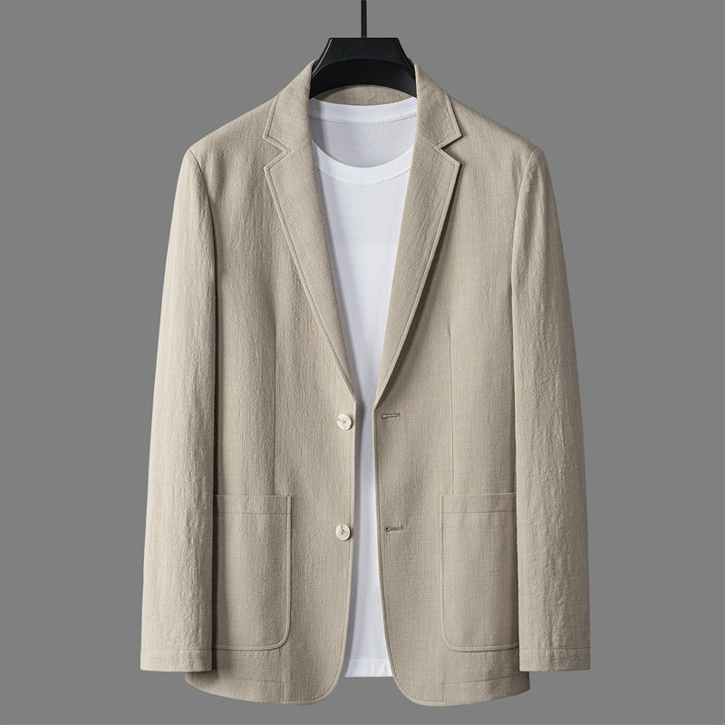 Blazer en Lin Léger Coastal Ease Amawinc pour Jours Chauds Élégance Décontractée