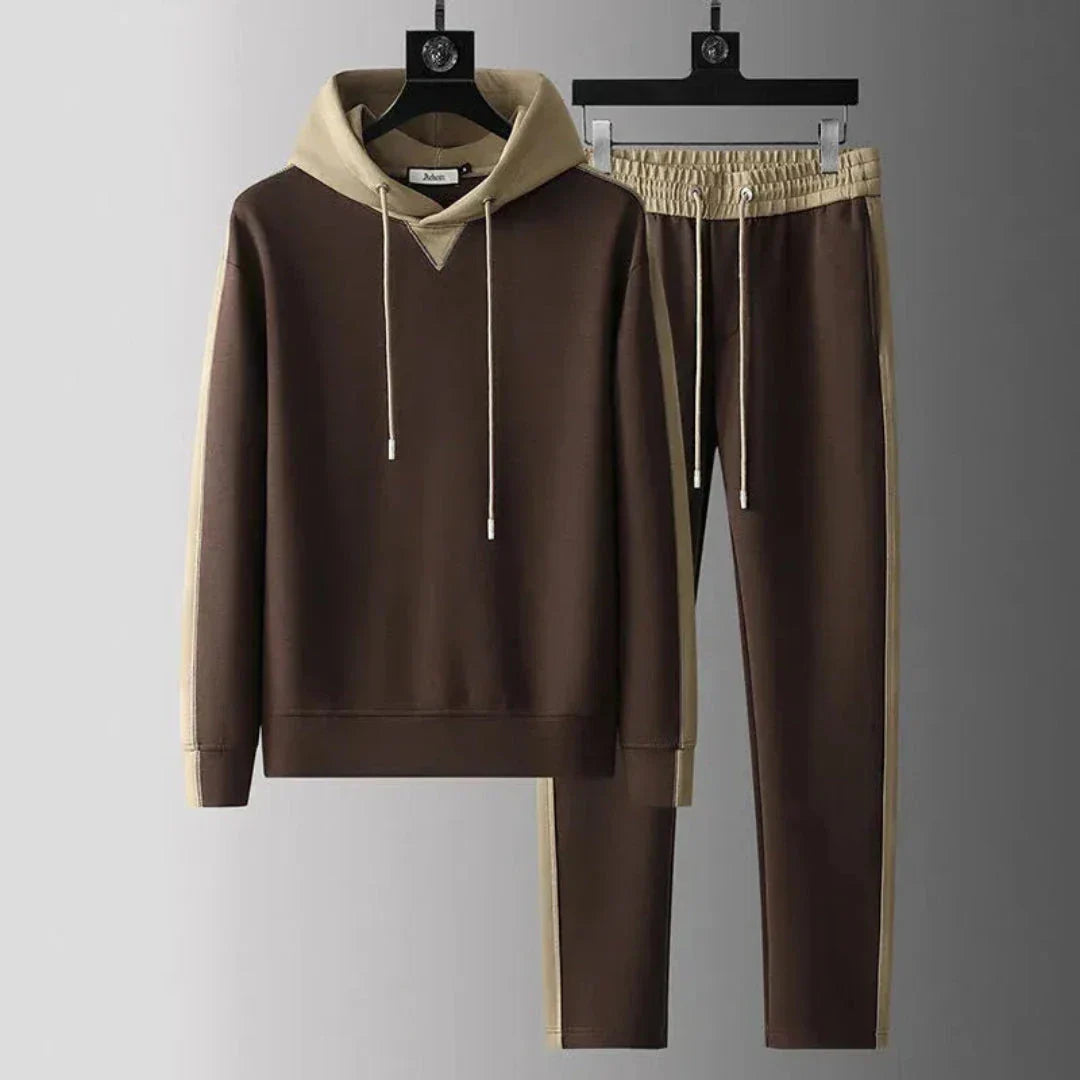 Ensemble Deux Pièces En Coton Cole Pour Homme Conception Minimaliste Et Confort Respirant