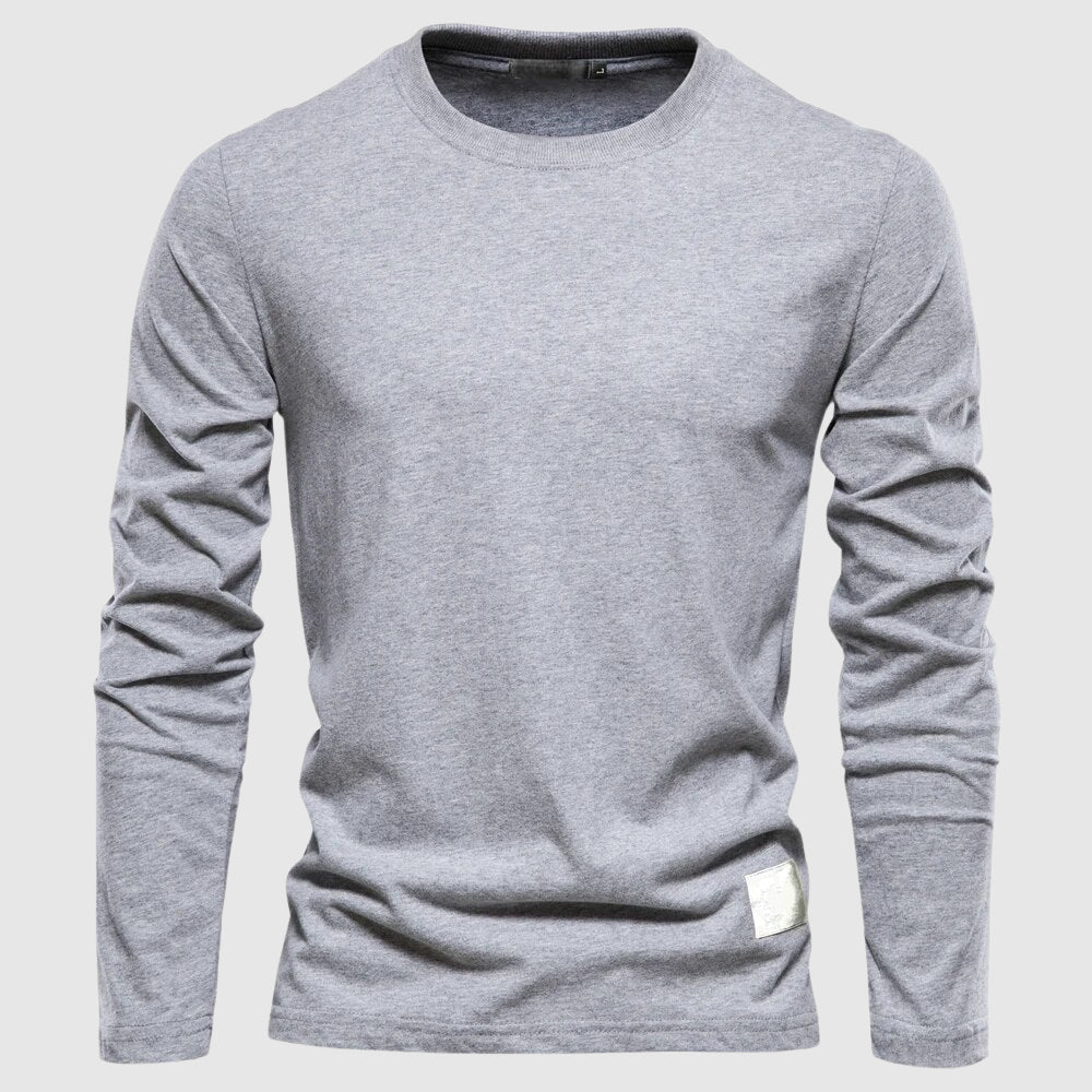 Chemise Cottone Classico en Coton Premium par Alessandro Veneti Manches Longues Taille Classique