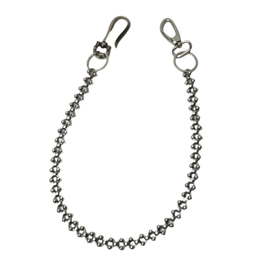 Stainless Steel Beaded Wallet Chain - Amawinc