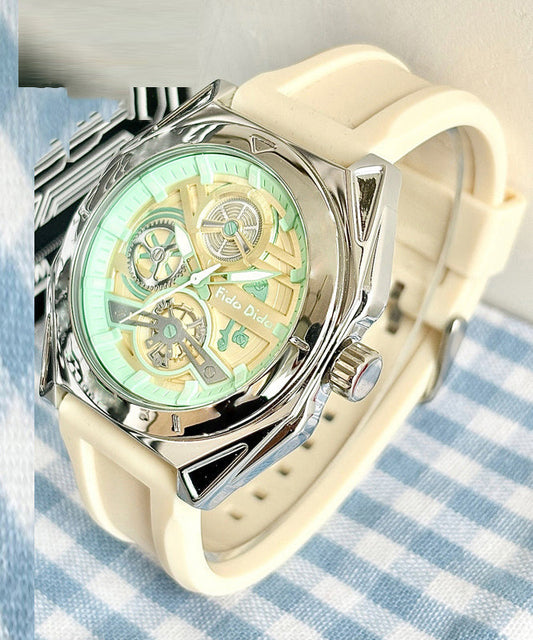 Montres mignonnes à mouvement à quartz en caoutchouc de silicone étanches - Amawinc
