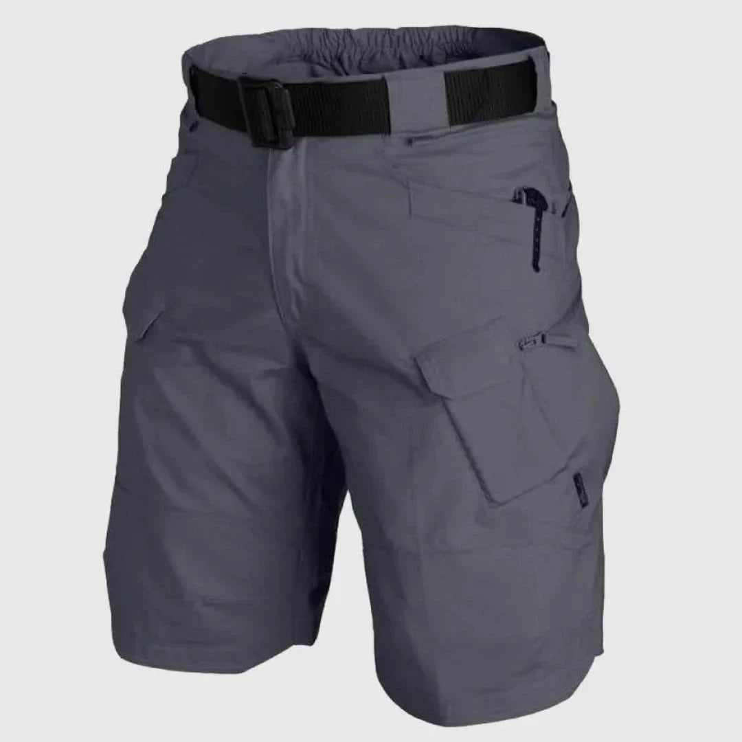 Shorts Cargo Tactiques Pour Hommes Avec Poches Multiples Design Durable Respirant En Mélange Coton Polyester Voyage