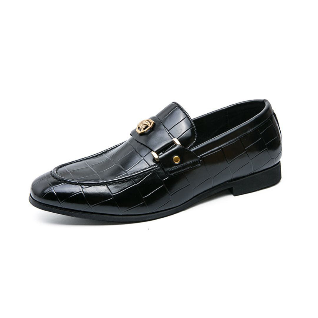 Mocassins Dante Luxe Imprimé Crocodile Pour Hommes Professionnels Confort Quotidien Amawinc