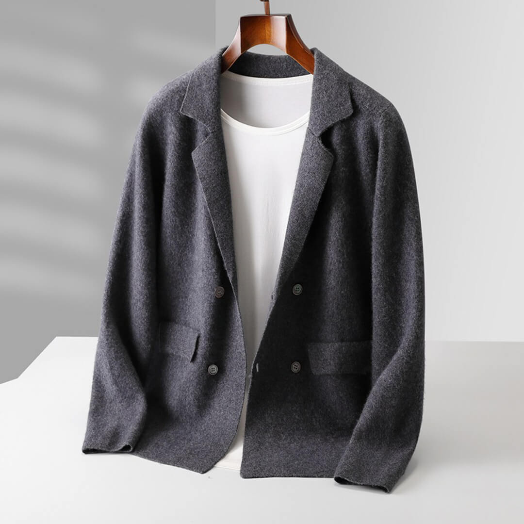Gilet En Cachemire Darian Avec Coupe Tailleur Et Poches Frontales Profondes Pour Port Quotidien Chaud