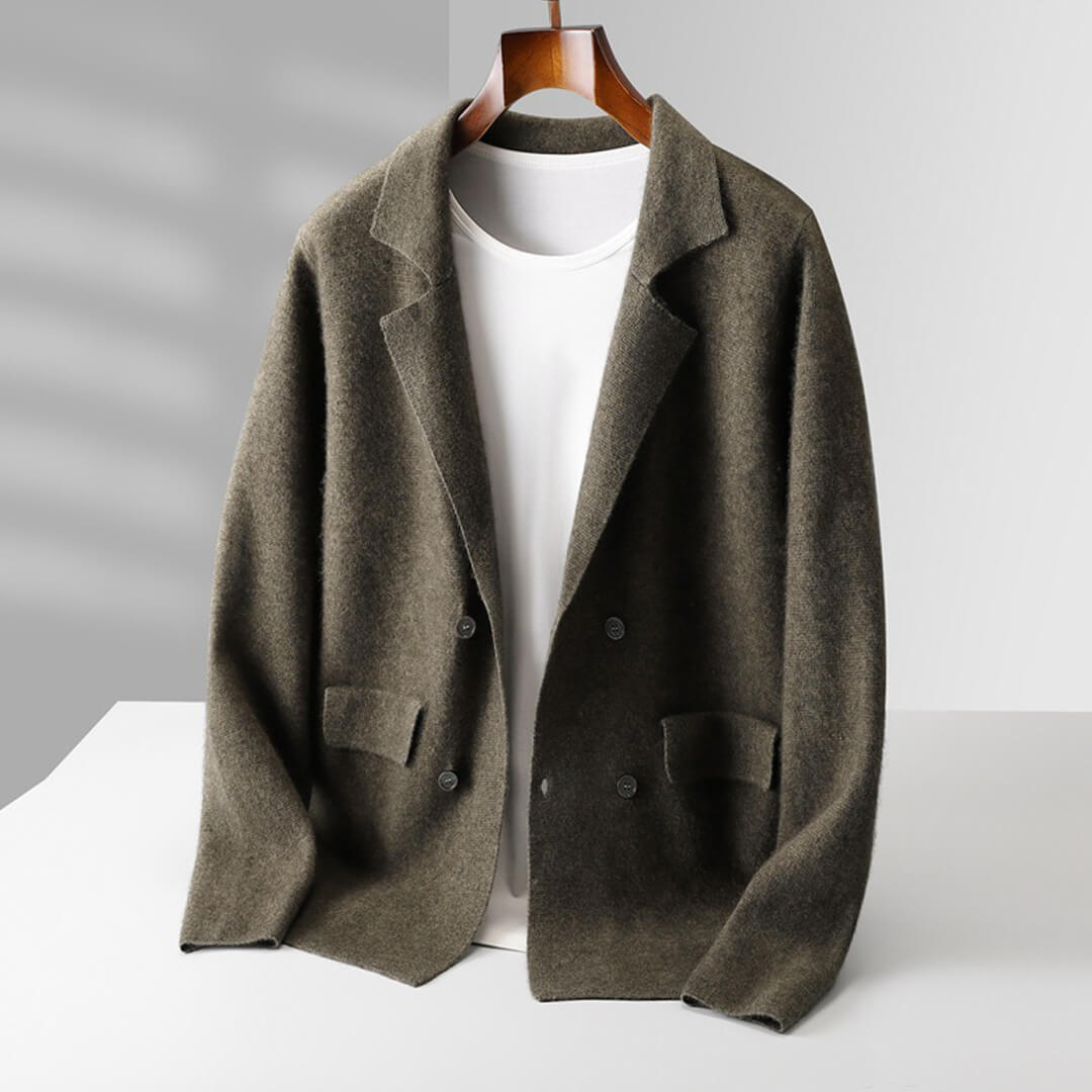 Gilet En Cachemire Darian Avec Coupe Tailleur Et Poches Frontales Profondes Pour Port Quotidien Chaud