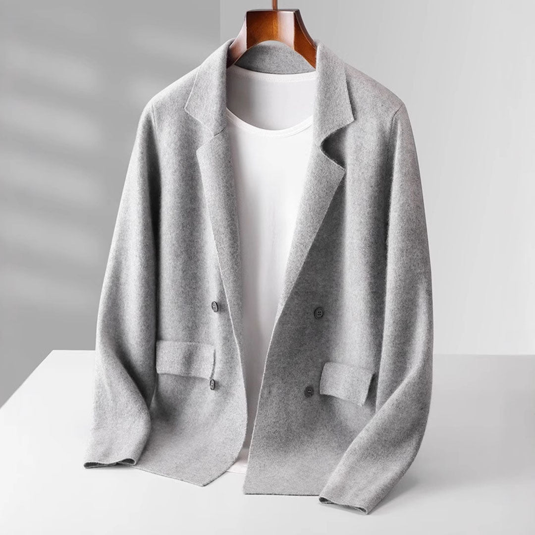 Gilet En Cachemire Darian Avec Coupe Tailleur Et Poches Frontales Profondes Pour Port Quotidien Chaud