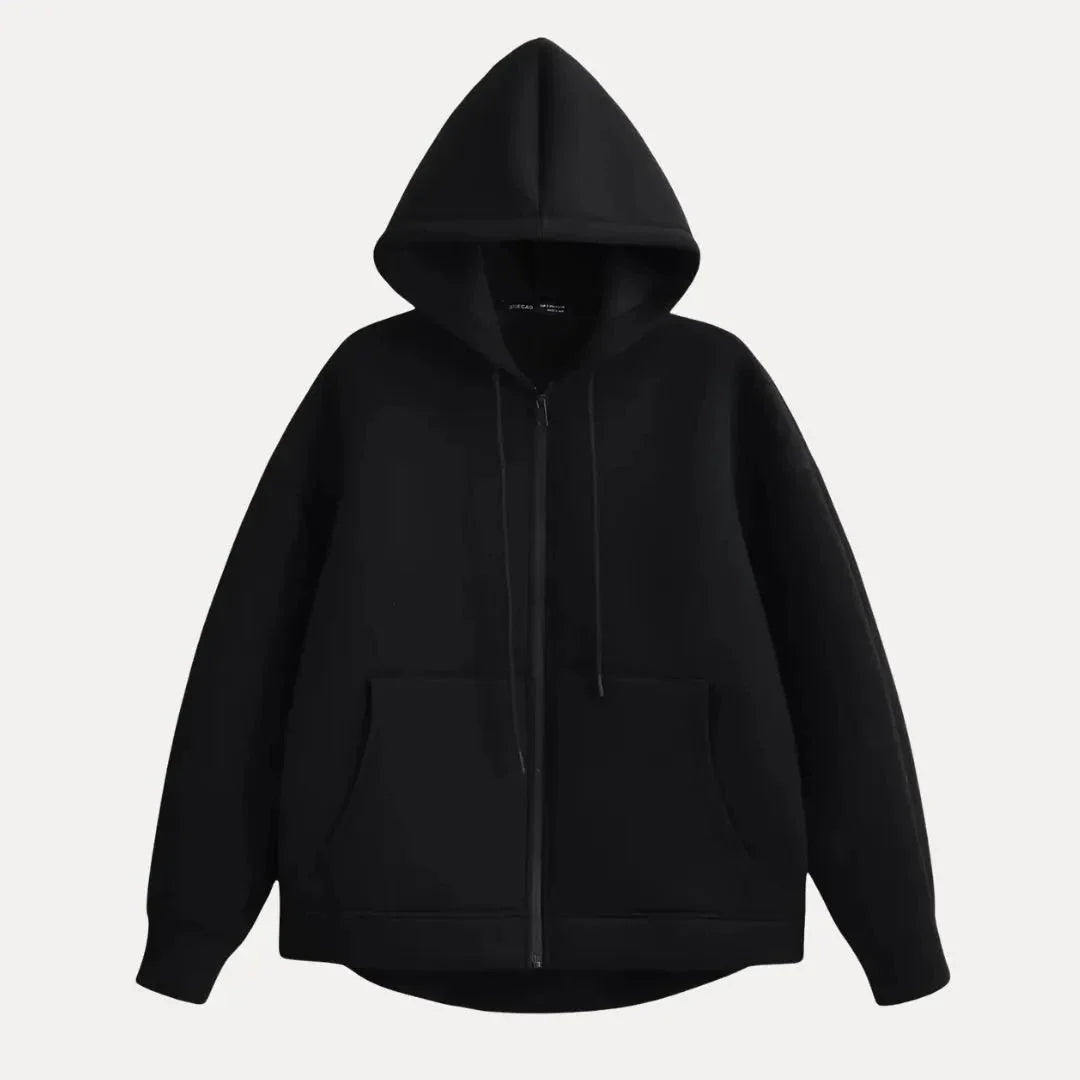 Dawson Sweat À Capuche Zippé Oversize En Polaire Douce Pour Le Quotidien Confort Et Style Décontracté