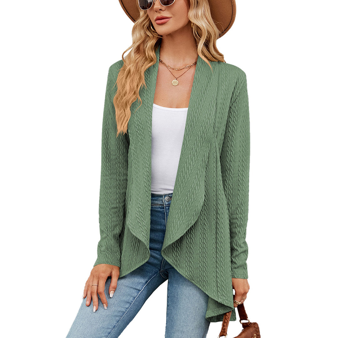 Kayla Cardigan Femme Hiver Chaud Décontracté Confortable Avec Coupe Décontractée Amawinc Pour Journées Froides