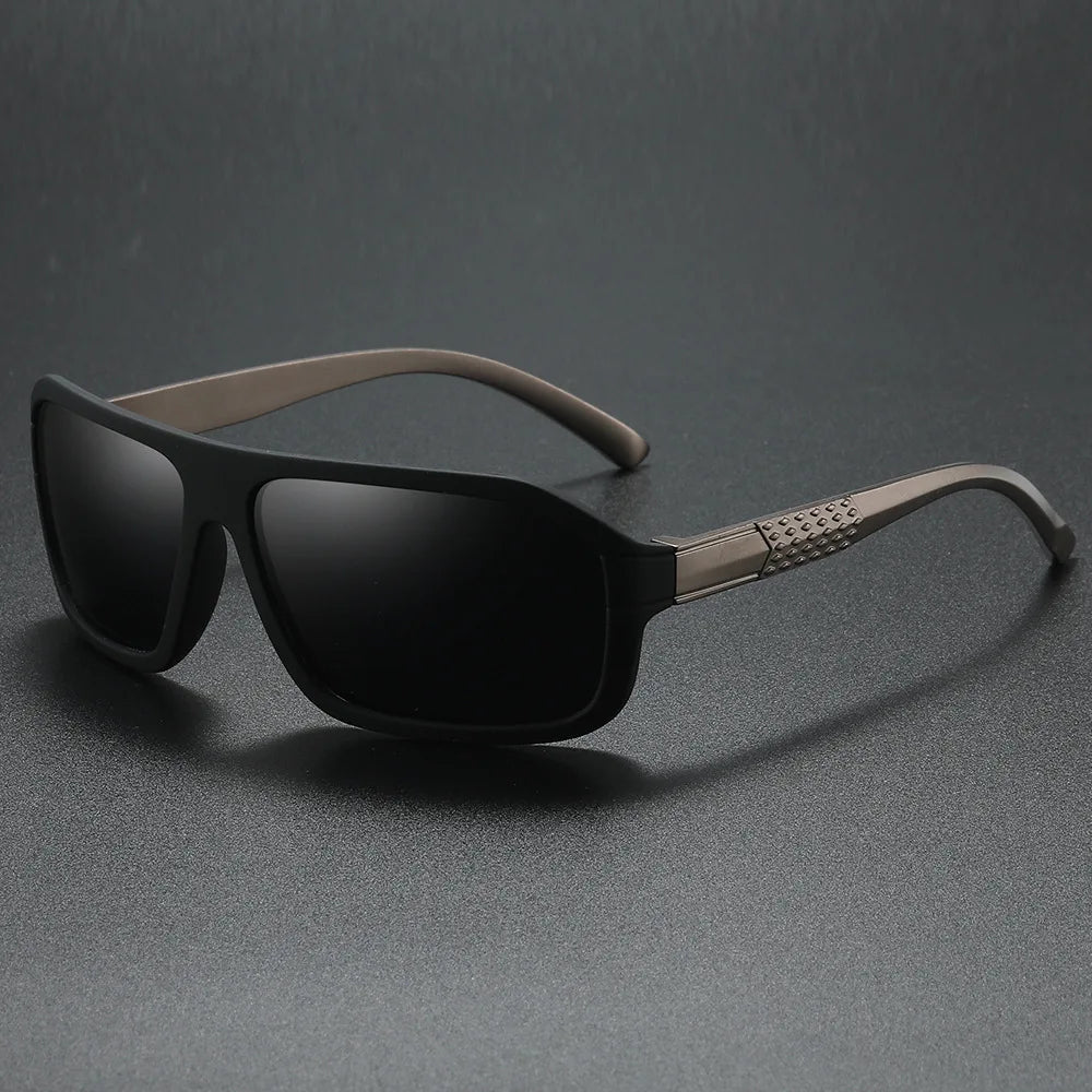 Drayton Lunettes De Soleil Polarisées Monture Enveloppante Matte Lentilles Anti Reflets Légères Et Résistantes