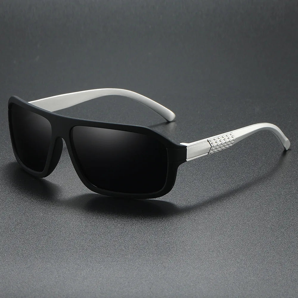 Drayton Lunettes De Soleil Polarisées Monture Enveloppante Matte Lentilles Anti Reflets Légères Et Résistantes