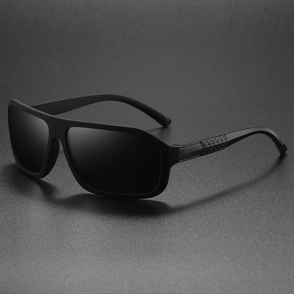 Drayton Lunettes De Soleil Polarisées Monture Enveloppante Matte Lentilles Anti Reflets Légères Et Résistantes
