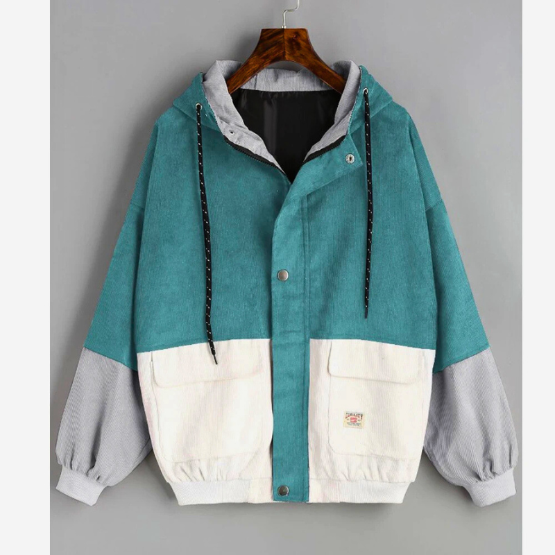 Cordjacke in drei Farben