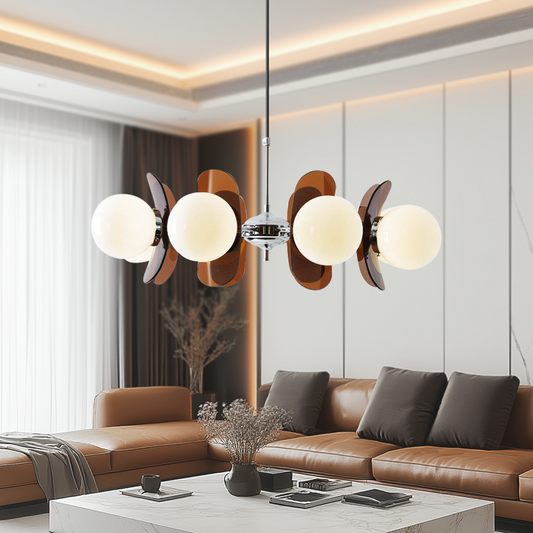 Bauhaus Kronleuchter im Retro-Stil
 - OnyxLampen