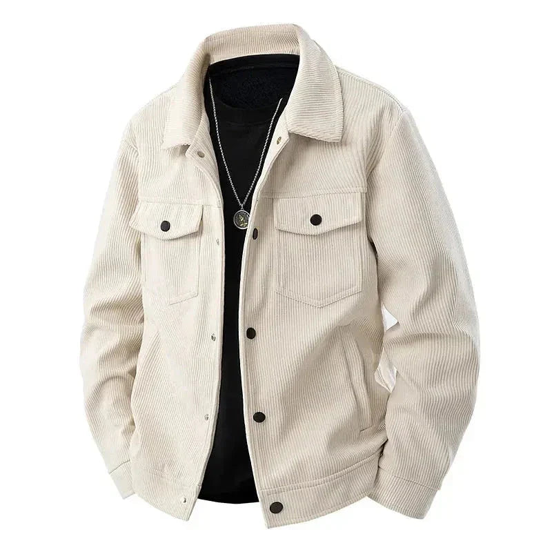 Veste En Velours Côtelé Edison Classic Polyvalente Et Élegante Pour Look Décontracté Ou Habillé