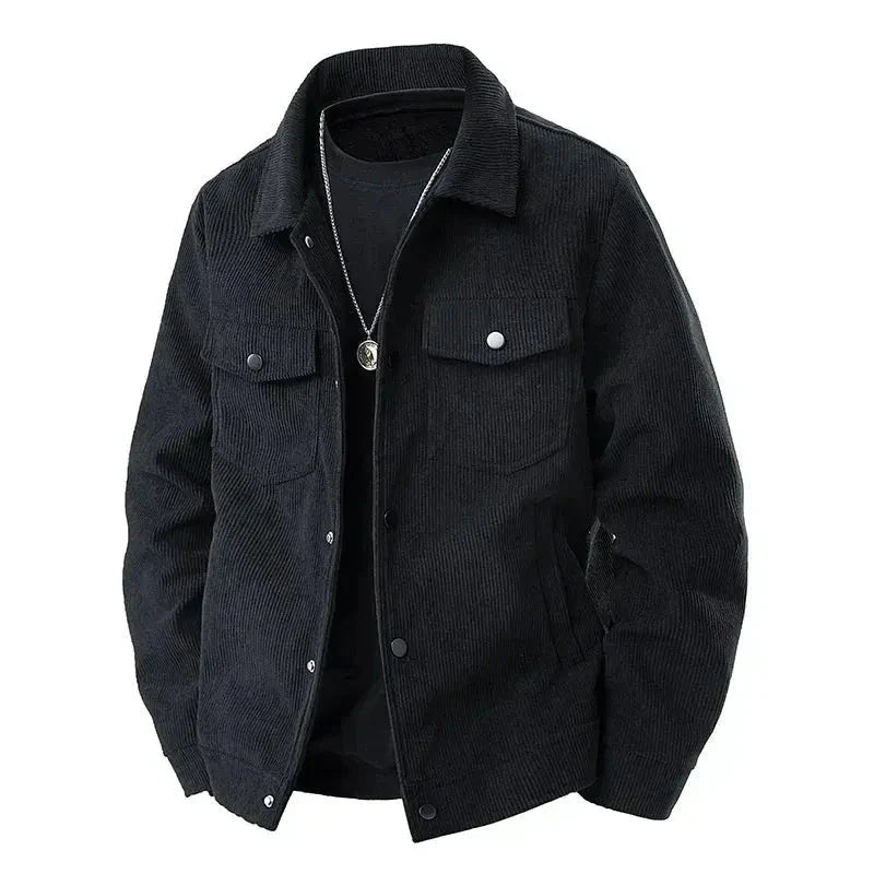 Veste En Velours Côtelé Edison Classic Polyvalente Et Élegante Pour Look Décontracté Ou Habillé