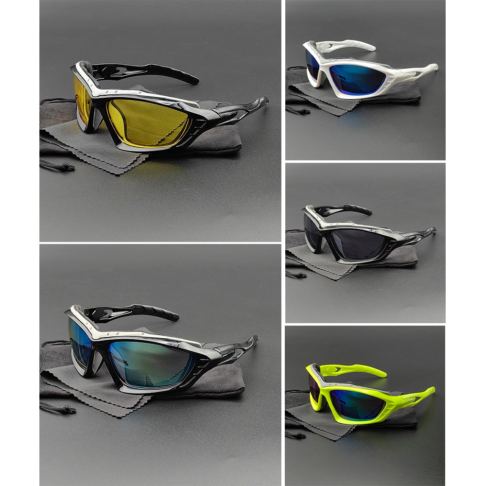 Lunettes De Soleil Enduro Cush Sport Avec Doublure Mousse Et Lentilles UV400 Disponibles En 5 Couleurs