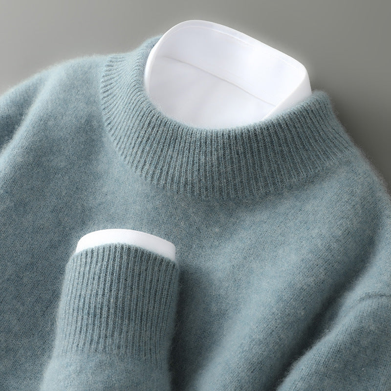 Enzo Conti Pull Cachemire Pour Homme Par Amawinc Luxe Et Ultra Doux Tricot Avec Col Sur Mesure