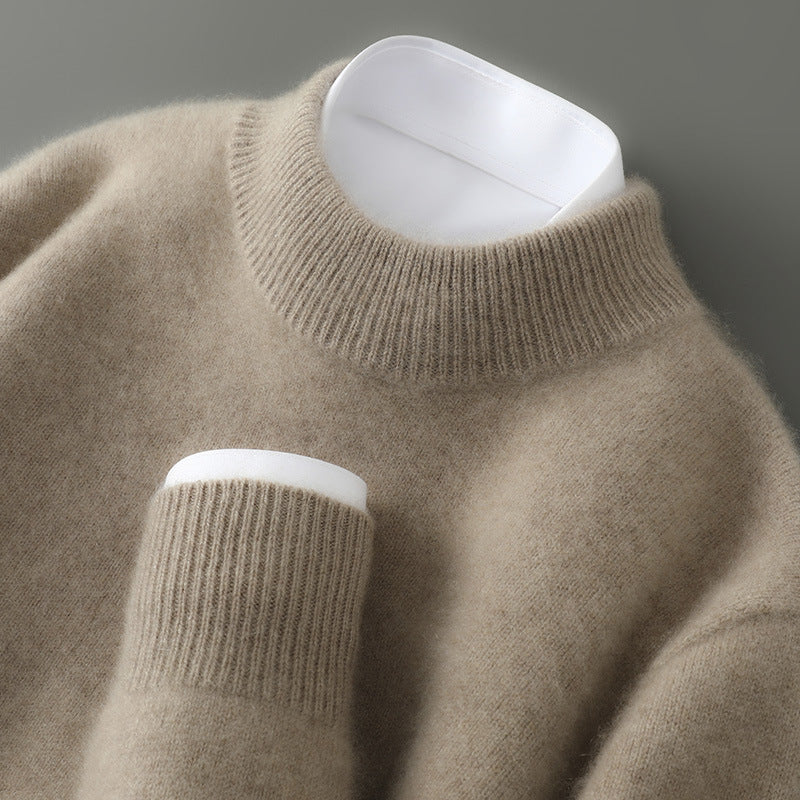 Enzo Conti Pull Cachemire Pour Homme Par Amawinc Luxe Et Ultra Doux Tricot Avec Col Sur Mesure