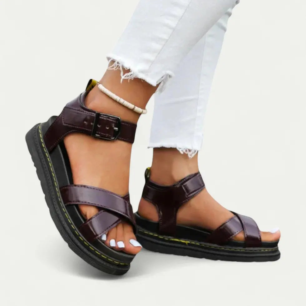 Sandales Ergonomiques À Boucle Pour Femmes Confortables Et Stylées Tout Au Long De La Journée