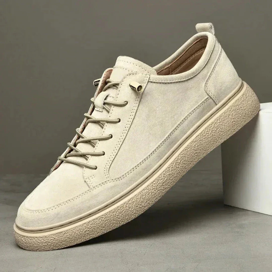 Baskets En Suède Eric Classic Pour Homme Confort Rembourré Semelle En Caoutchouc Durable Style Smart Casual Amawinc