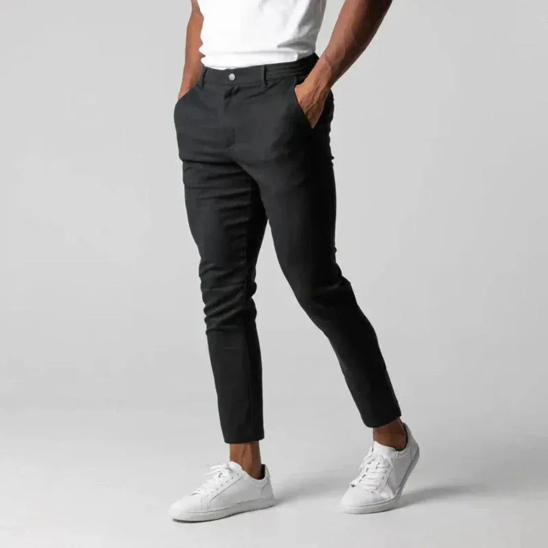 Ericson Chinos Stretch À Coupe Tapered Pour Homme Confort Tout Au Long De La Journée Polyvalents Du Bureau Au Week End