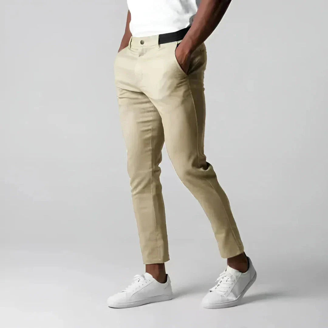 Ericson Chinos Stretch À Coupe Tapered Pour Homme Confort Tout Au Long De La Journée Polyvalents Du Bureau Au Week End