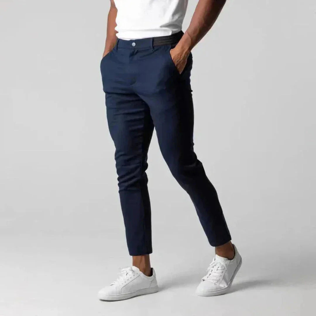 Ericson Chinos Stretch À Coupe Tapered Pour Homme Confort Tout Au Long De La Journée Polyvalents Du Bureau Au Week End