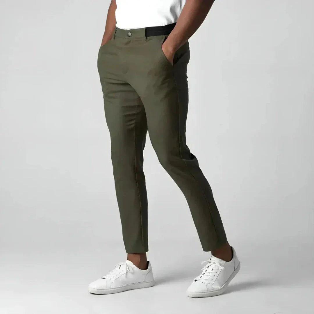 Ericson Chinos Stretch À Coupe Tapered Pour Homme Confort Tout Au Long De La Journée Polyvalents Du Bureau Au Week End