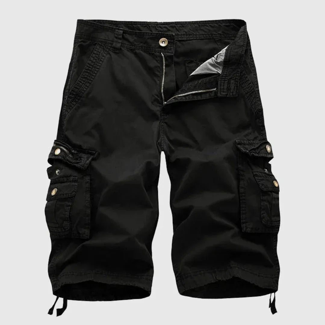 Shorts Cargo Homme Ernest À Poches Multiples En Coton Durable Et Respirant Coupe Décontractée Pour Aventure Estivale