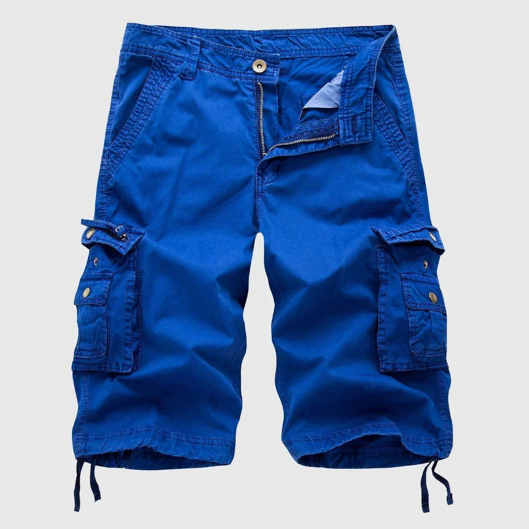 Shorts Cargo Homme Ernest À Poches Multiples En Coton Durable Et Respirant Coupe Décontractée Pour Aventure Estivale