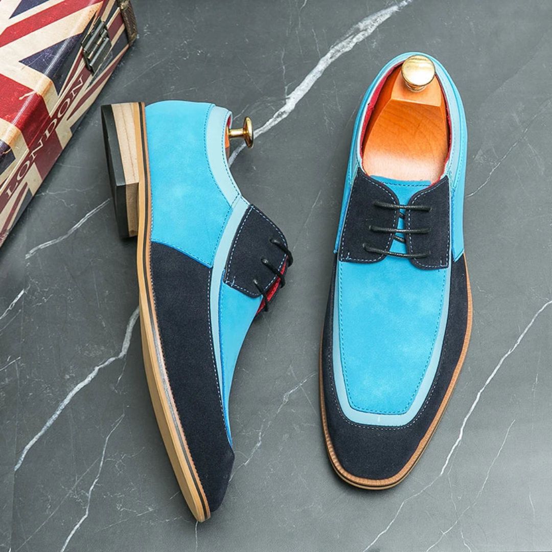 Chaussures Derby Evander Signature Waylynn Suède Et Cuir Fusion Confort Et Élégance Professionnels