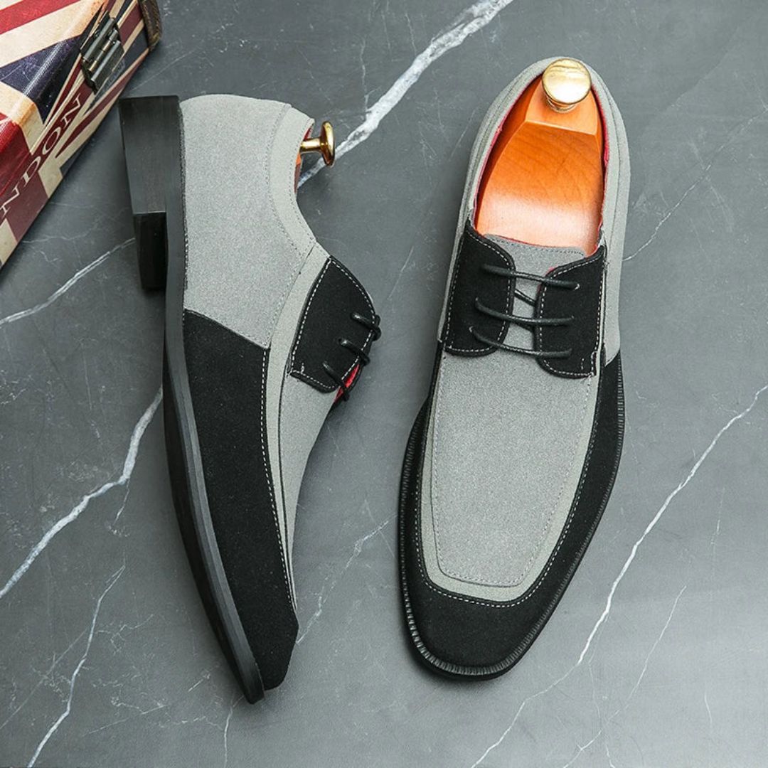 Chaussures Derby Evander Signature Waylynn Suède Et Cuir Fusion Confort Et Élégance Professionnels