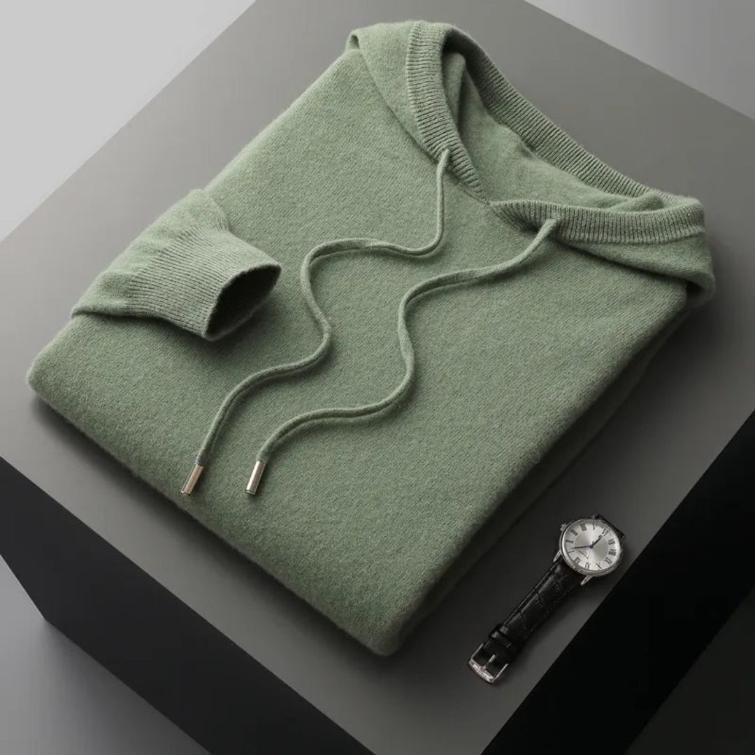 Pull À Capuche En Mérinos Everett Confort Ultra Doux Et Élégant Pour Le Quotidien