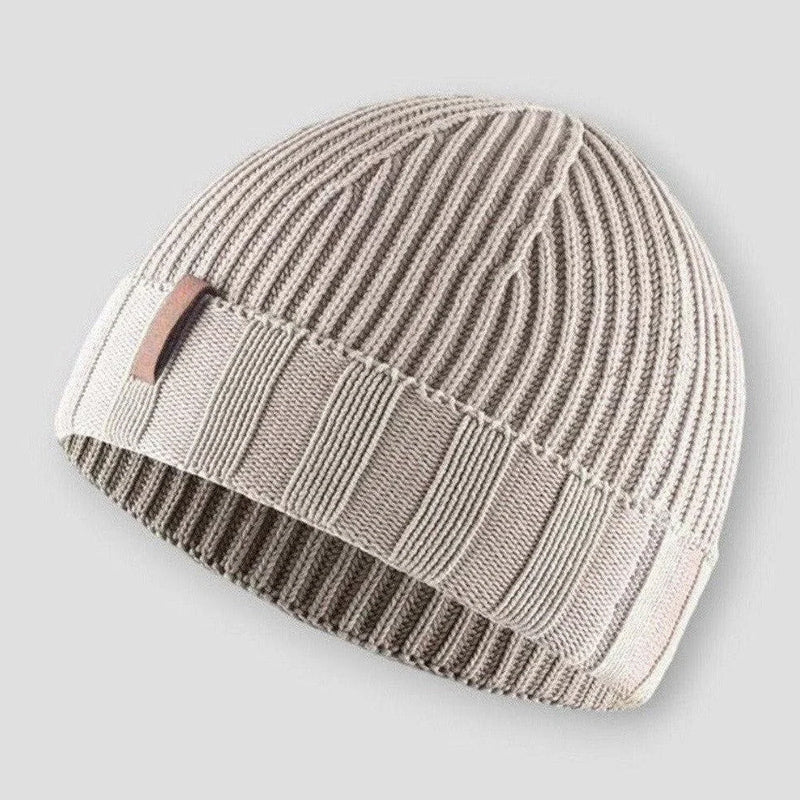 Bonnet Tricoté Everglow Vintage Avec Finition Usée Pour Une Chaleur Sans Encombrement Et Polyvalente