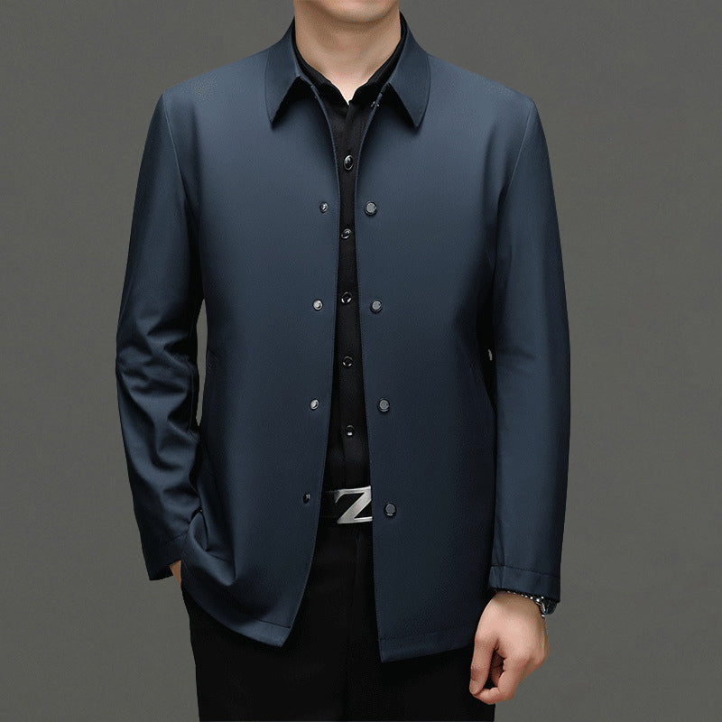 Amawinc Veste Blazer Homme Professionnel Contemporain Léger Tailorée Pour Tenue Professionnelle
