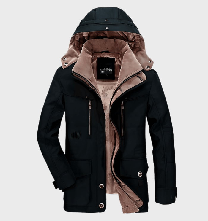 Veste Hiver Imperméable Amawinc Daniel Pour Homme Vert Olive Respirante Avec Doublure Isolante