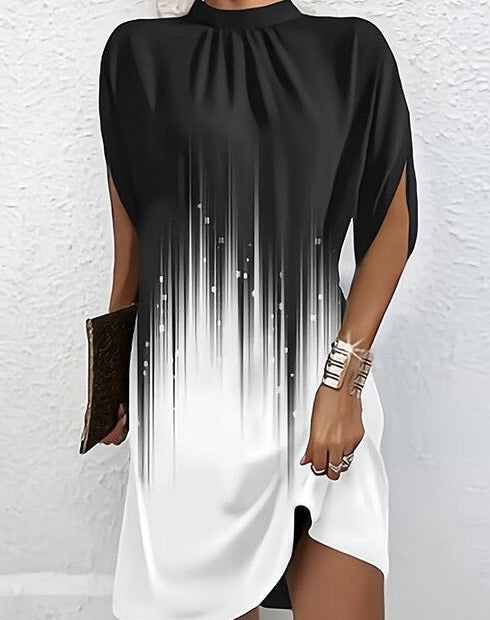 Modernes Kleid mit Fledermausärmeln: Katharina