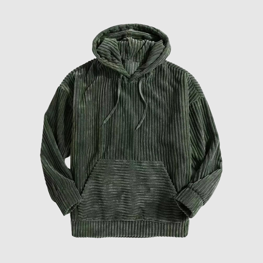 Felix Grant Hoodie En Velours Côtelé Confort Coupe Décontractée Avec Mouvement Libre