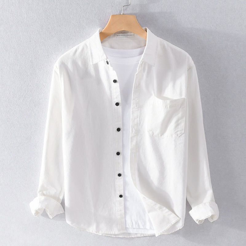 Chemise En Coton Felix Grant Quotidienne Confort Et Élégance Décontractée Pour Le Quotidien
