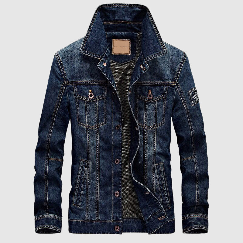 Felix Grant Veste Denim Moderne Unisexe Durable Et Stylée Pour Un Style Contemporain