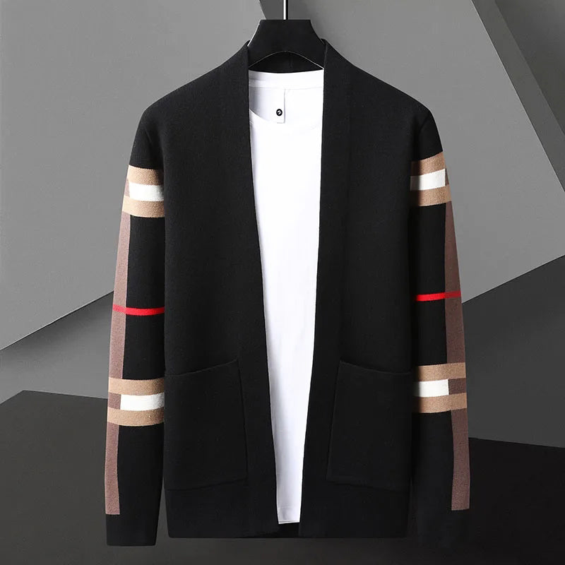 Cardigan À Rayures Felix Grant Sérénité Élégante Pour Un Style Qui Se Distingue Et Fait Sensation