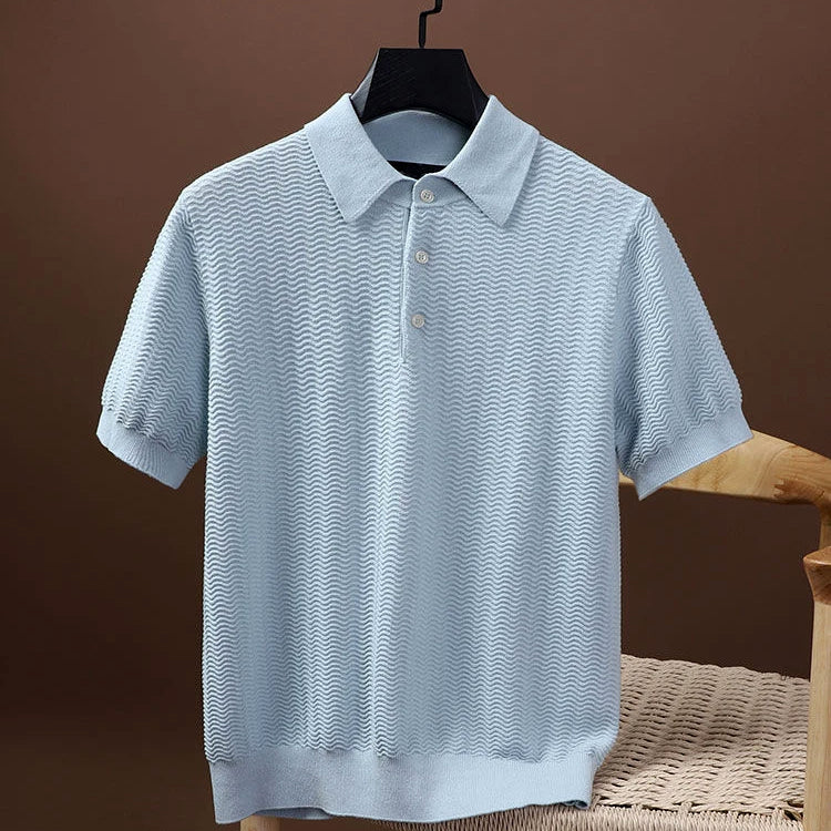 Polo D'Été Félix Grant Uni Pour Homme Confortable Et Tendance Pour Les Journées Chaudes