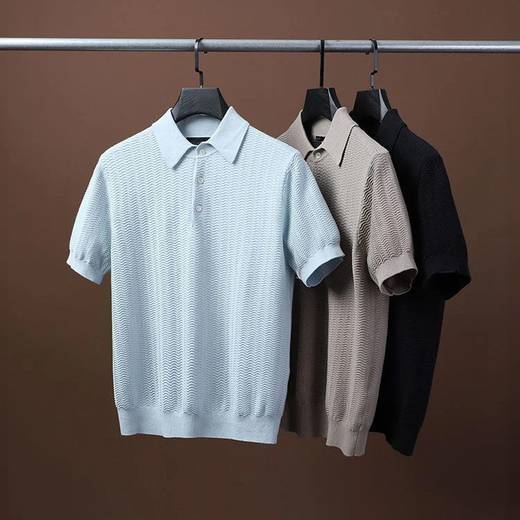 Polo D'Été Félix Grant Uni Pour Homme Confortable Et Tendance Pour Les Journées Chaudes