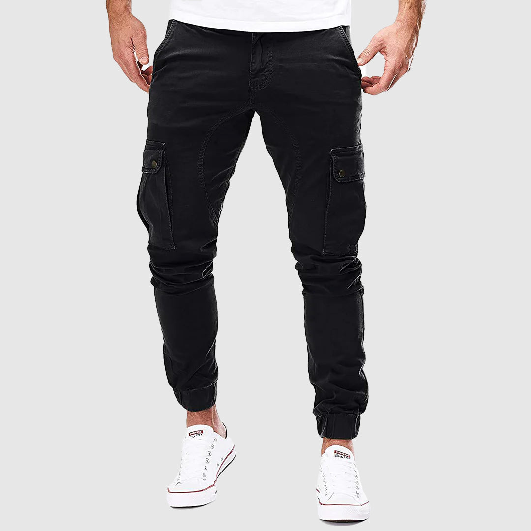 Pantalon Cargo Urbain Felix Grant Confort Tout au Long de la Journée Avec Taille Élastique et Grandes Poches