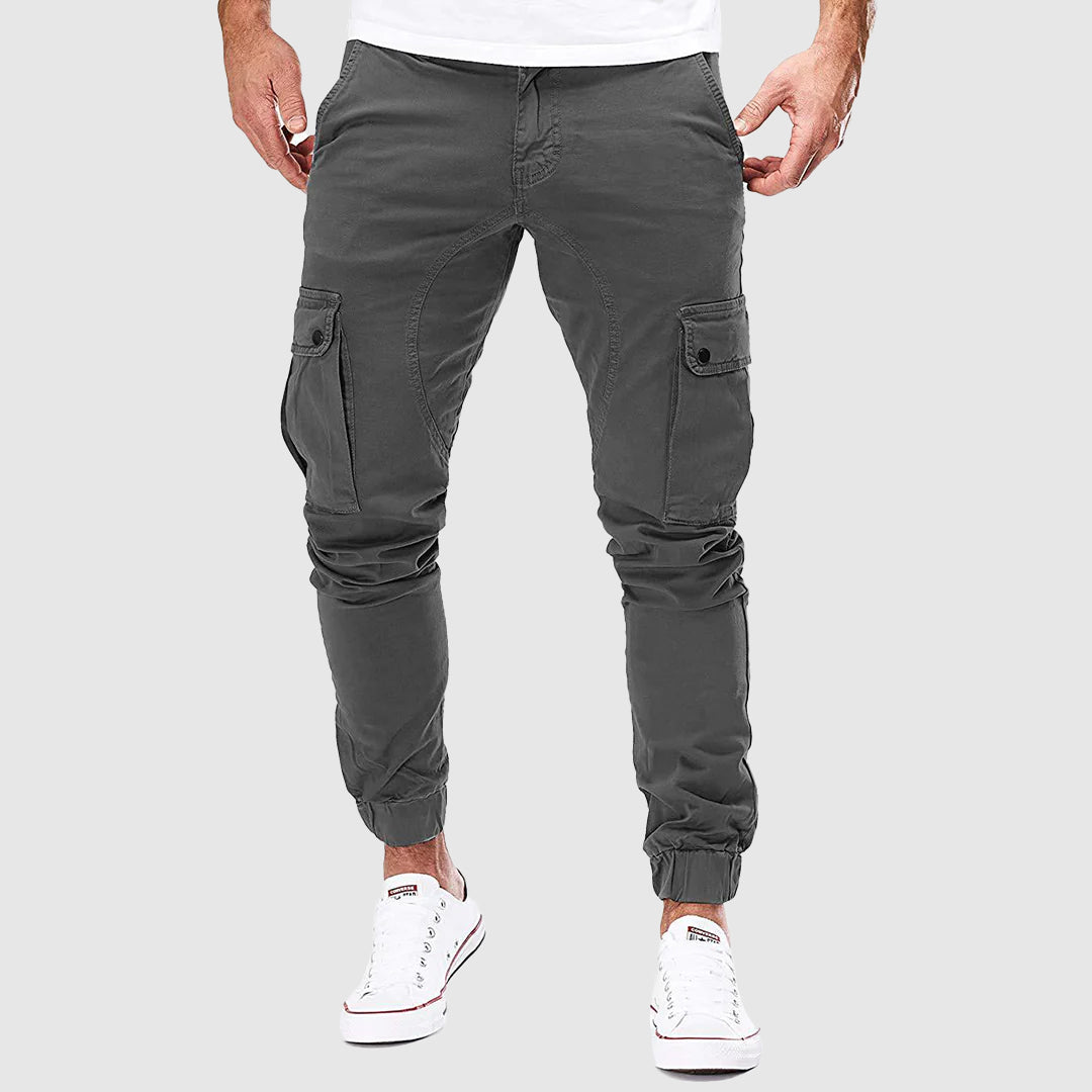 Pantalon Cargo Urbain Felix Grant Confort Tout au Long de la Journée Avec Taille Élastique et Grandes Poches