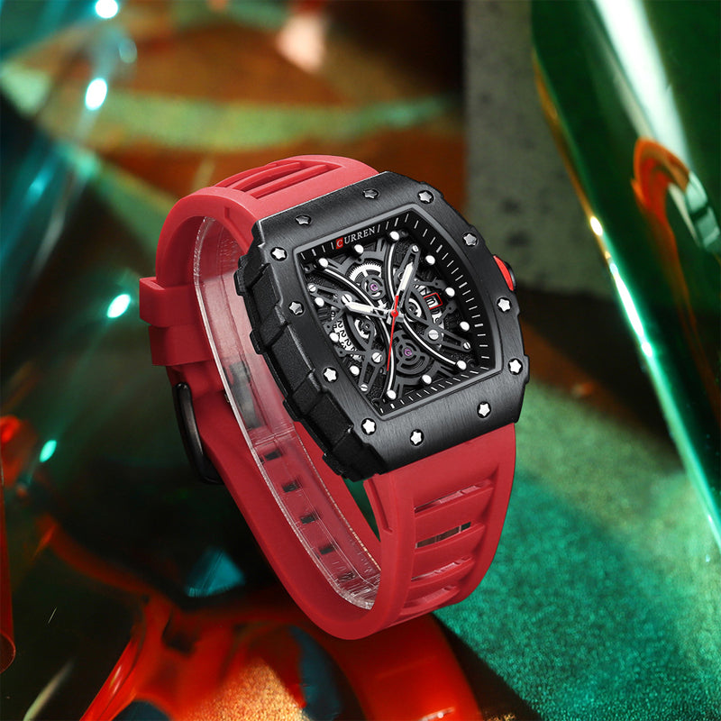 Montre Felix Grant Paramount Vector Tonneau Précision Industrielle Cadran Multicouche