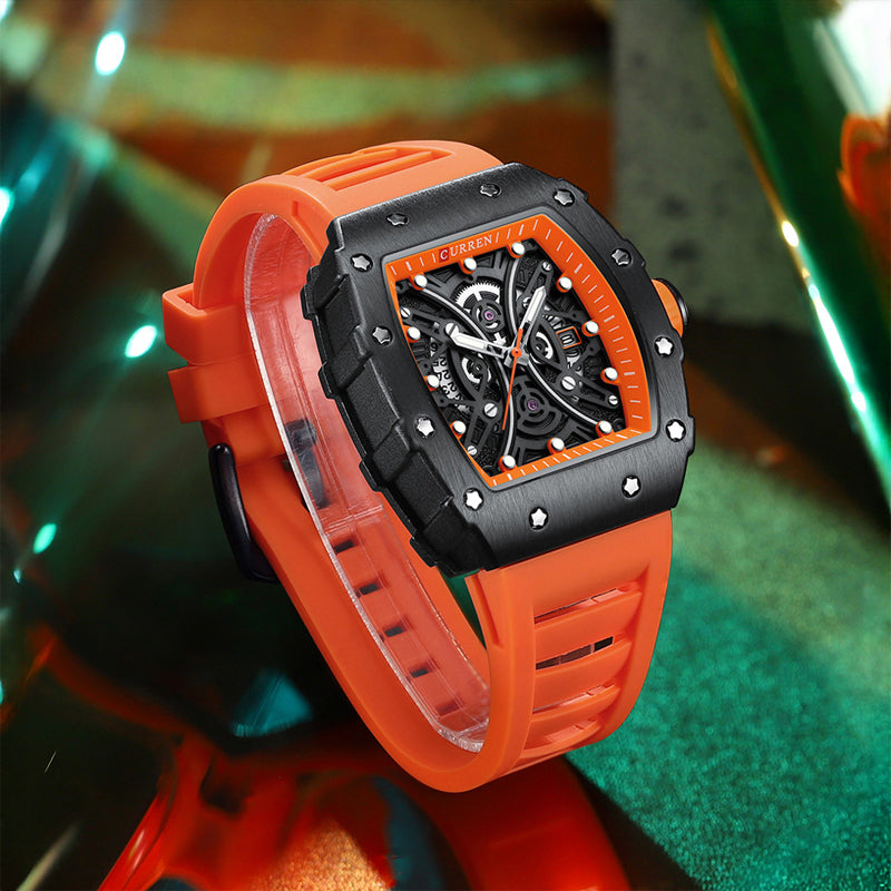 Montre Felix Grant Paramount Vector Tonneau Précision Industrielle Cadran Multicouche