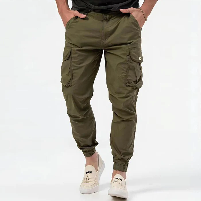 Christopher Pantalon Cargo Léger Pour Hommes Avec Poches Multifonctions Pour Déplacements Quotidiens