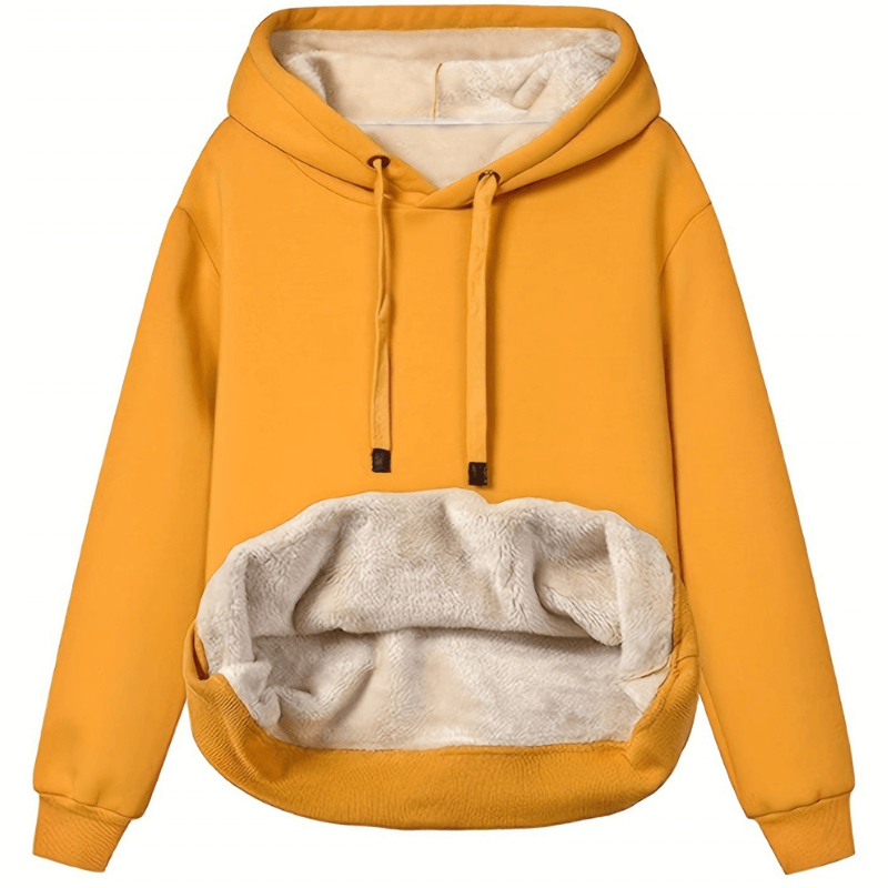 Amélie™ - Umkehrbarer Kapuzenpullover aus Mikrofaser